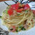 ☆★レシピ★☆　完熟トマトと生ハムの冷製パスタ　～ 夏野菜もりもりでっ！ ～