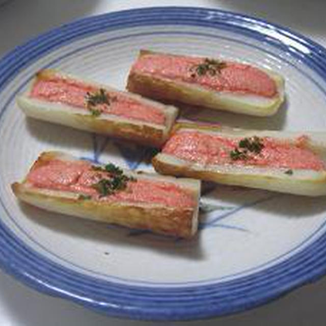 ちくわ明太子☆いかだ焼