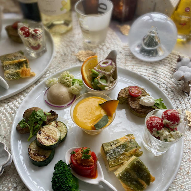 おうちでごちそう〜野菜中心のアンティパストでワインを飲もう！