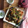 Basil Tobanjan Chili Tofu Eggplantバジル豆腐茄子