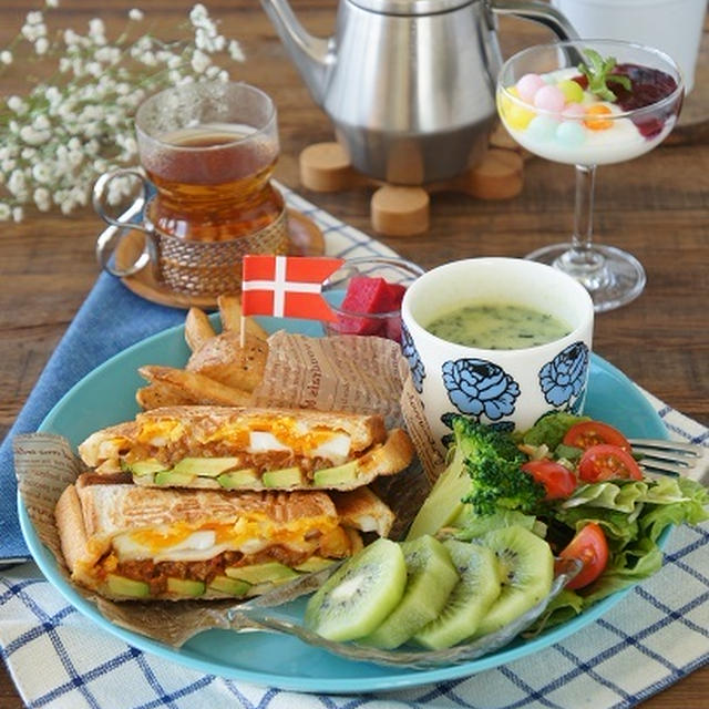ひよこ豆のドライカレーをアレンジ！その1