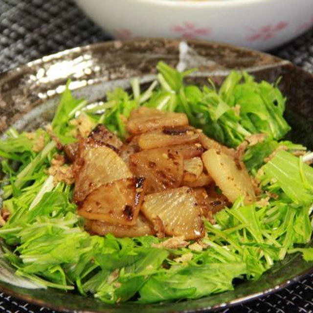 焼き肉のタレで焼大根♪