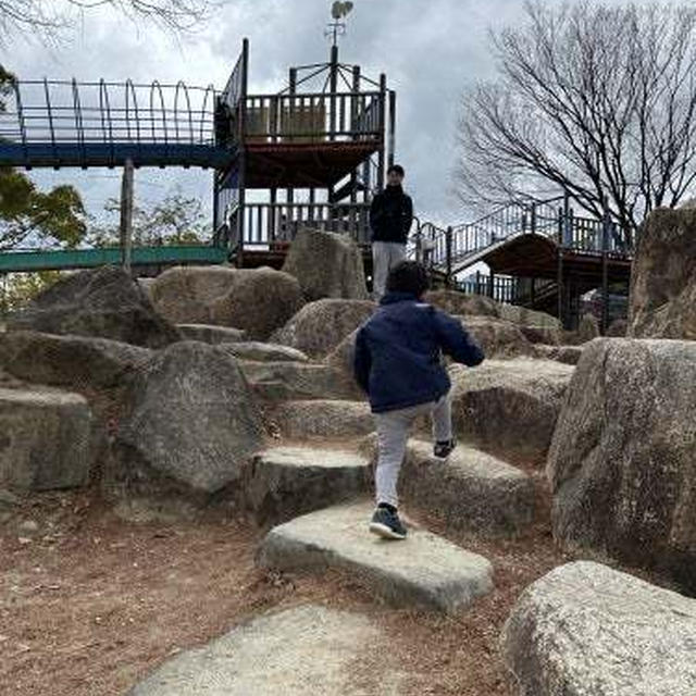 公園と焼き肉と夫の誕生日と