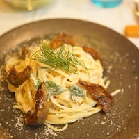 秋の香りに酔いしれるパスタ