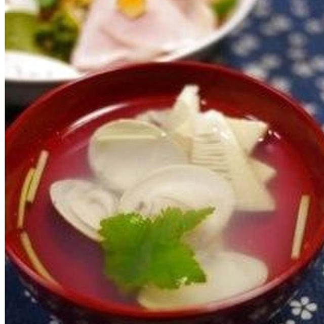 はまぐりのお吸いもの