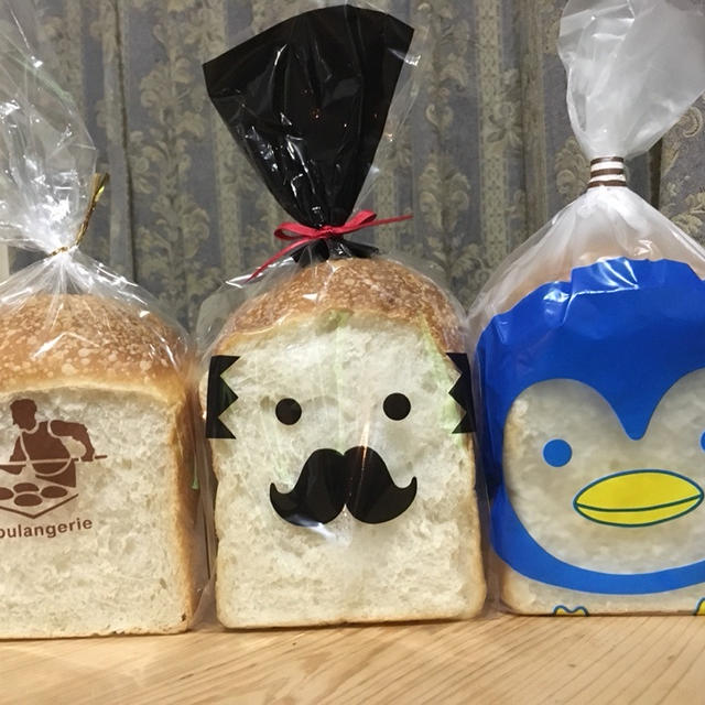 食パンの袋が可愛い