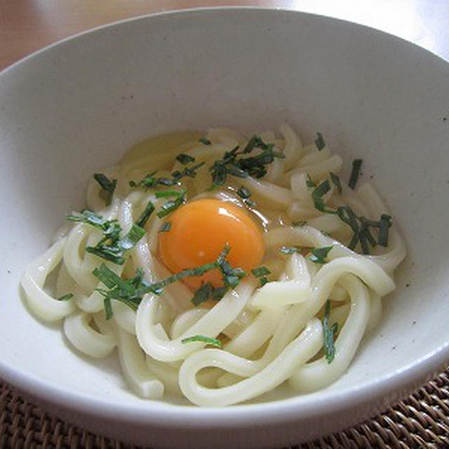 焼き肉のたれで…スパイシーかま玉うどん