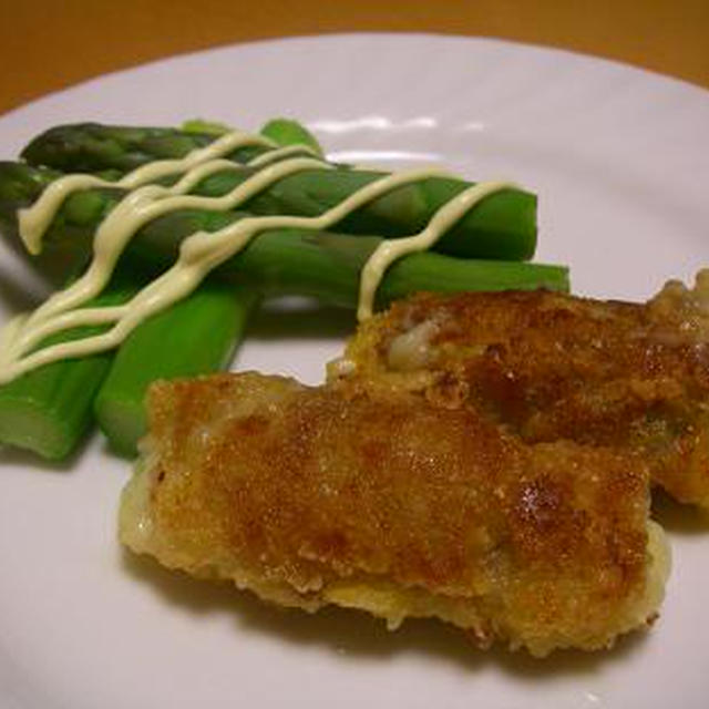 バジルのチーズカツレツ