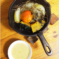 野菜のハーブ蒸し焼き