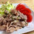 さっぱりしてご飯がススム〜＊ねぎ塩レモンだれの豚肉炒め♪　と昨日の餃子のレシピ♫