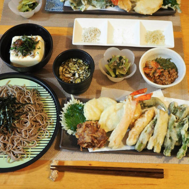 天ぷら蕎麦～天ぷらを揚げるコツと5月17日のお弁当