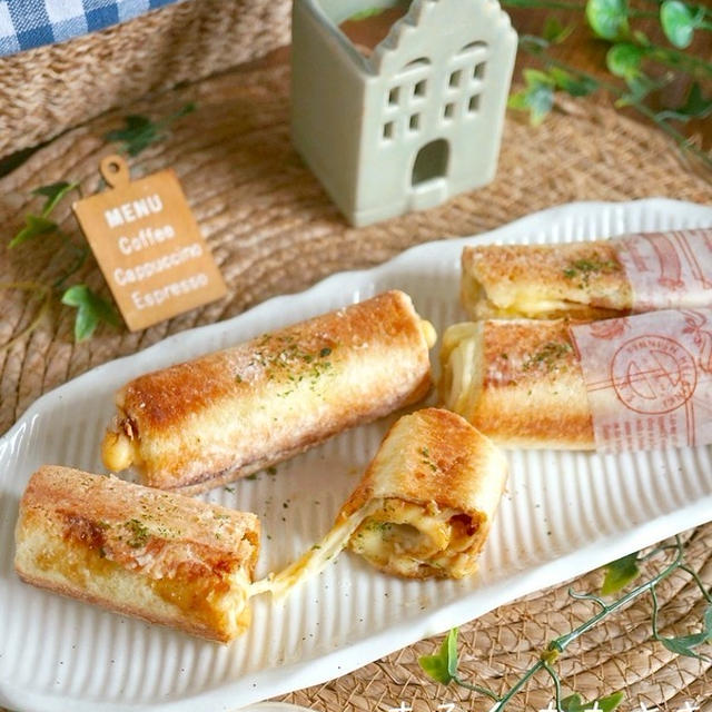 この食感が癖になる！食パンでサックサクちくわパン＆自転車いよいよ・・・