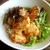 【簡単！！カフェごはん】照り焼きチキンと揚げ出し豆腐の丼