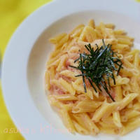 超簡単☆明太子クリームパスタ
