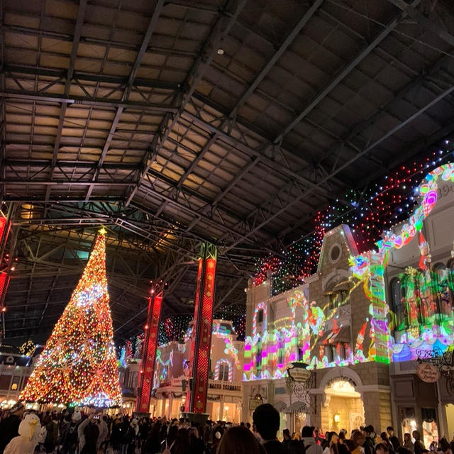 ディズニーシに来ています