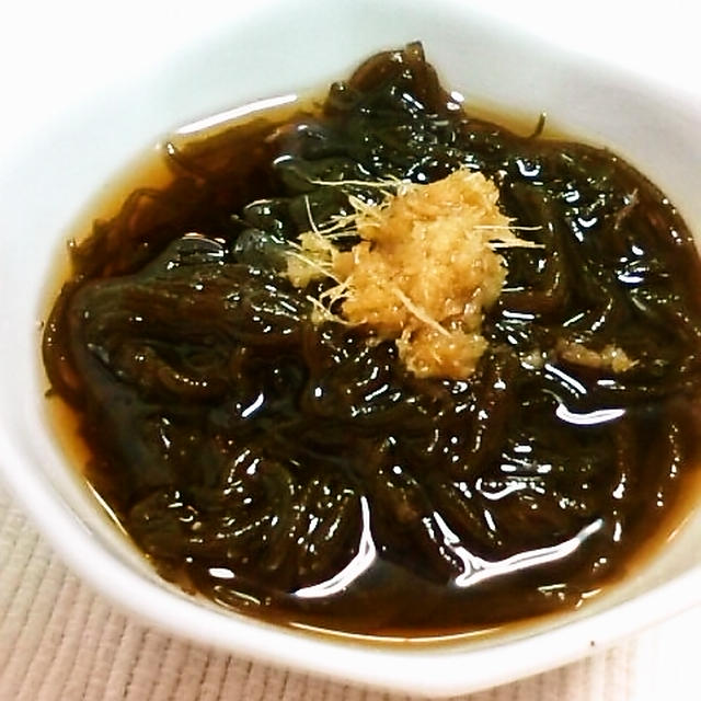 八方甘酢でデリシャスもずく