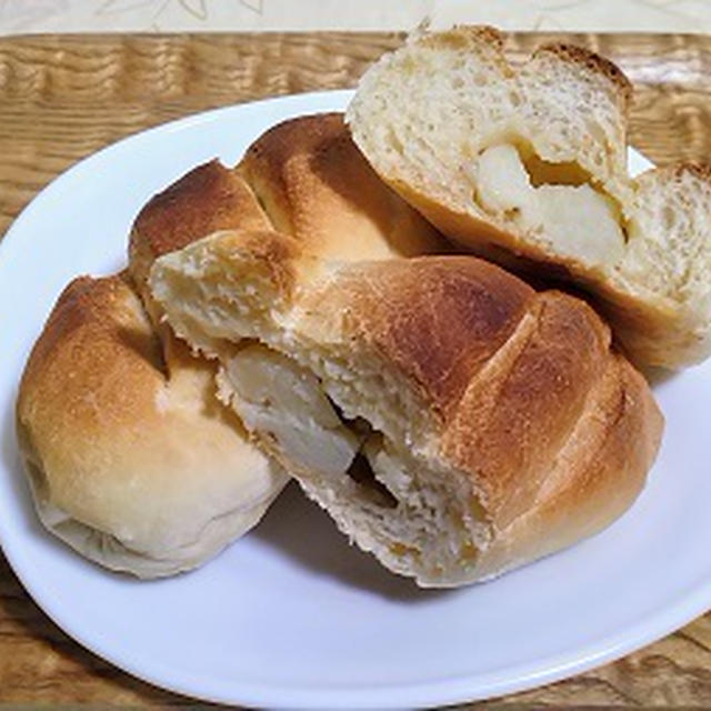 アンチョビポテトのパン