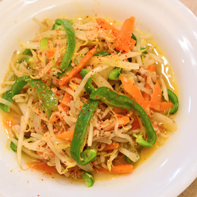 ３月２７日　水曜日　花椒風味の野菜炒め