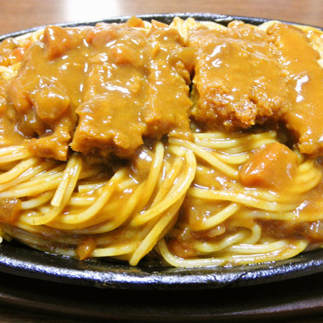 手抜きカツカレースパ２