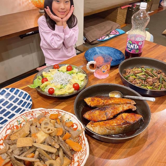 晩御飯は和食です！！