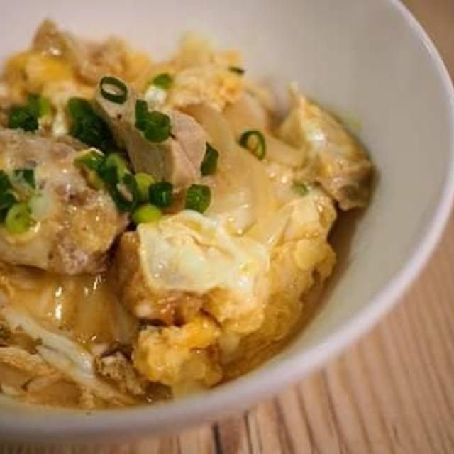 リメイク！ほったらかしチキンで親子丼【＃簡単レシピ　＃親子丼　＃ダイエット　＃一人ご飯】