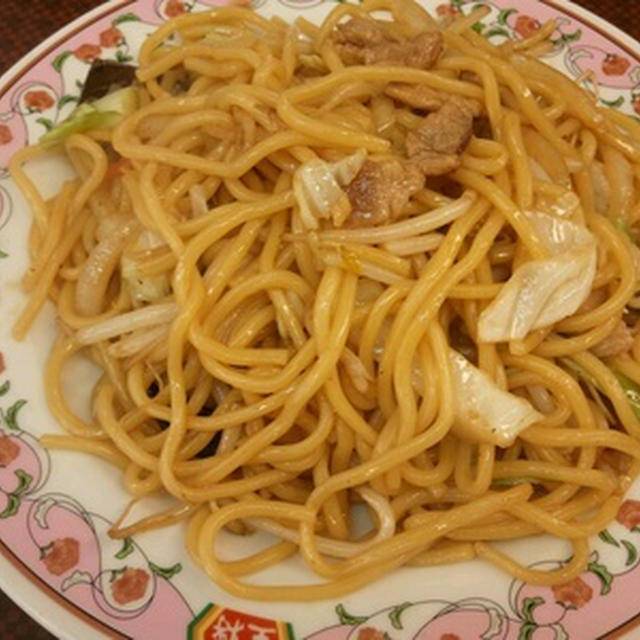 ビールなしが残念王将で「焼きそば」