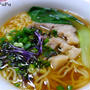 レンジでチャーシュー＆”ゼロ”ラーメンの晩ご飯