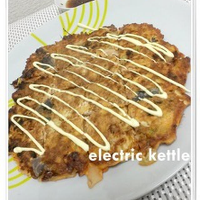 残りのおでんで「キムチヂミ」