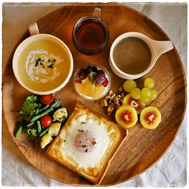 ゆかり鶏天弁当（わっぱ）とワンプレート朝ご飯～ラピュタパン～とらん丸さん