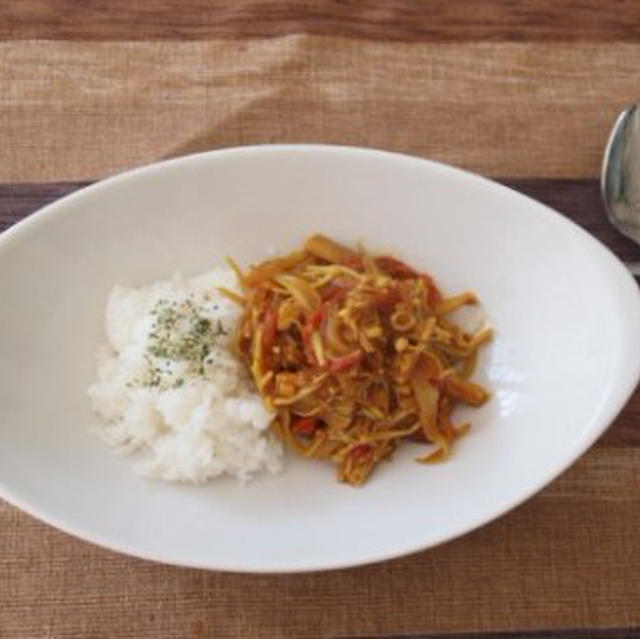 ＊食べたくなったら15分☆クイックえのきカレー＊