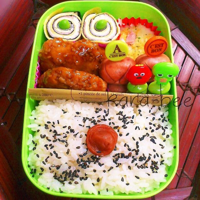 夏ラスト学童弁当