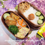 今日のOBENTOは 鰺フライ★ 彼岸花