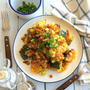 Mustard Pumpkin Salad with Coconut Baconココナッツベーコンのせマスタードかぼちゃサラダ