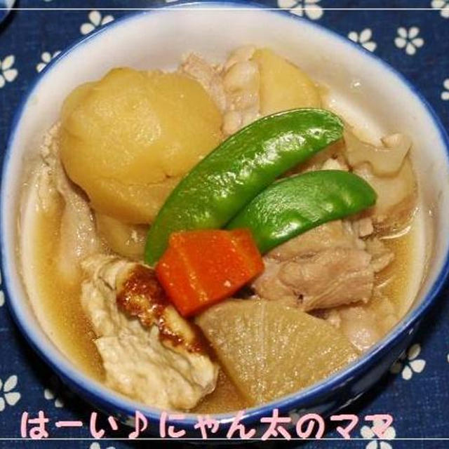 ＜焼き豆腐入りほっこり肉じゃが＞☆