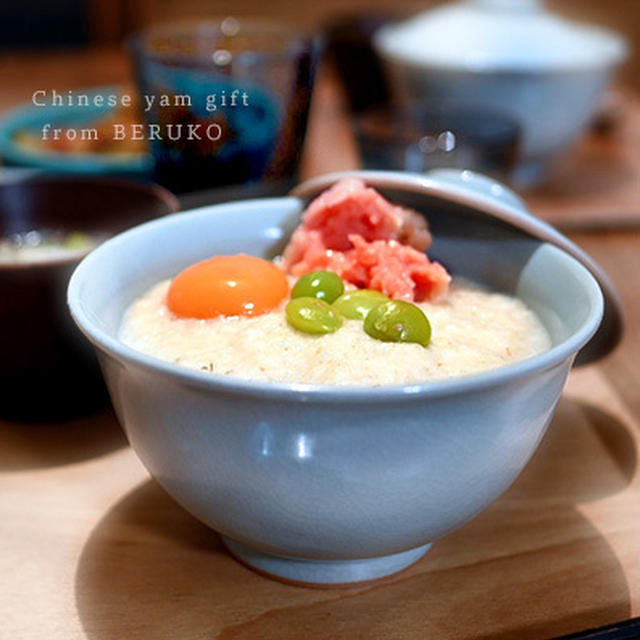 マグロのトロロ丼・豊作のお裾分け