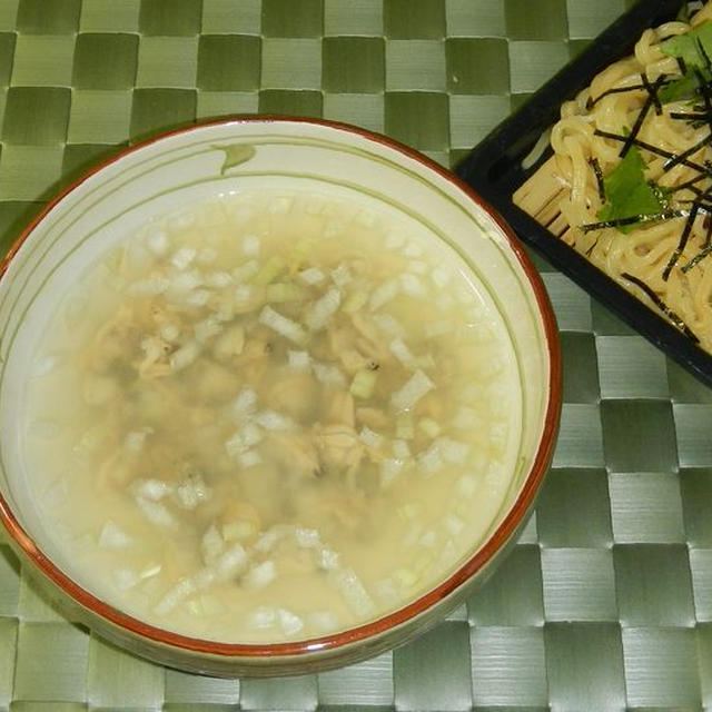 アサリの塩つけ麺