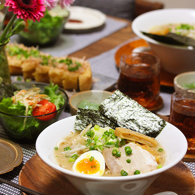 【献立】ラーメン。～おうちで専門店の味！2,000円ポッキリで楽しめるラーメン屋さんのラーメン～