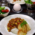 カラフルキーマカレー