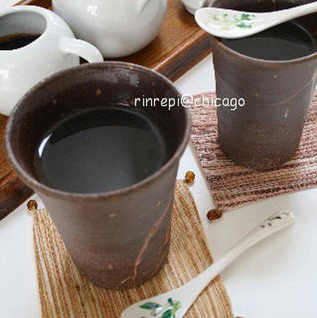身体ポカポカ冷たいデザート　寒天しょうが飴