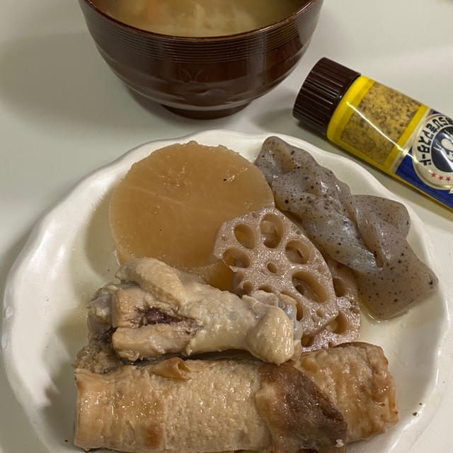 追い足し具材の おでん。