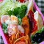 自分弁～ささみのトマトソースがけ～