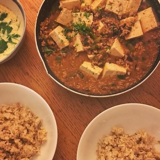 麻婆豆腐の食卓〜お弁当記録