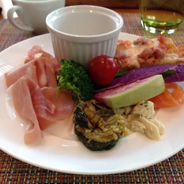 ヴェンタリオで、ランチ。