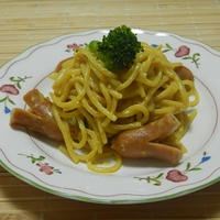 クリーミーカレーパスタ