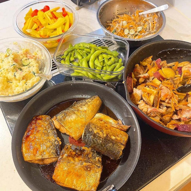 作り置きご飯です④！！