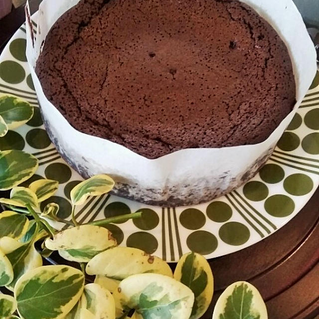 ウォーターチョコレートケーキ習ってきました♪