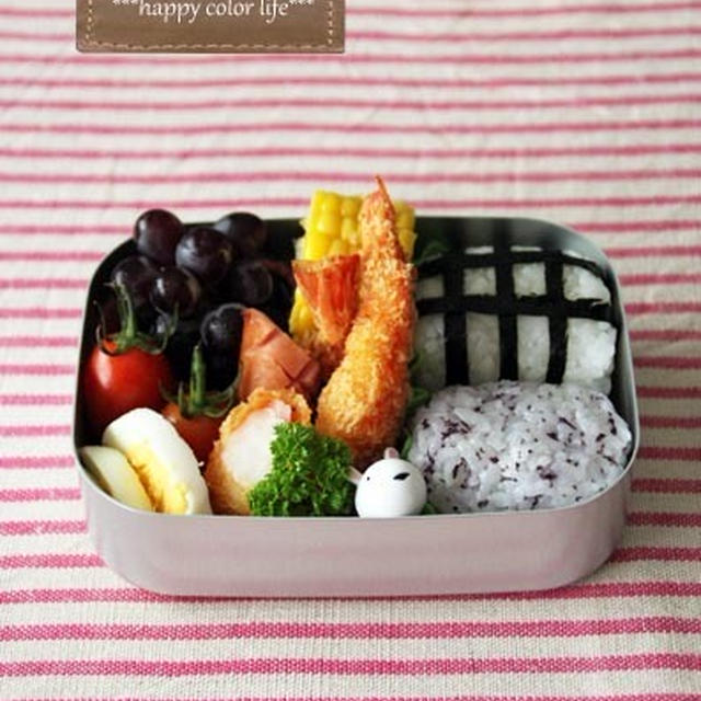 エビフライのお弁当