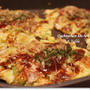 鉄板焼きで アツアツお好み焼き～♪