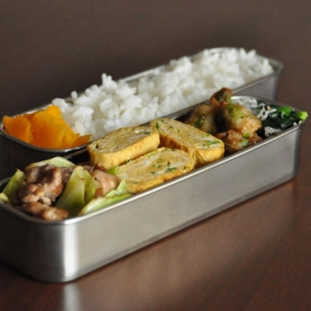 連休明け～弁当３日分。