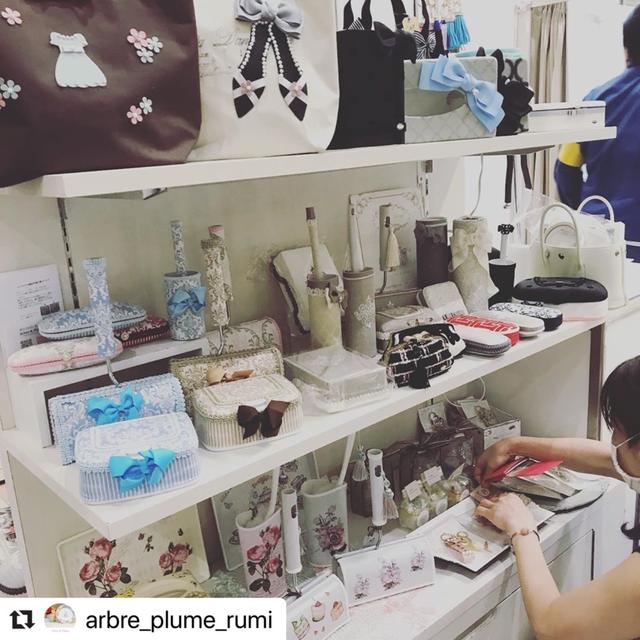 【ご案内】千里阪急百貨店さま1階西宮ママ倶楽部さまpop up arbre_plume...